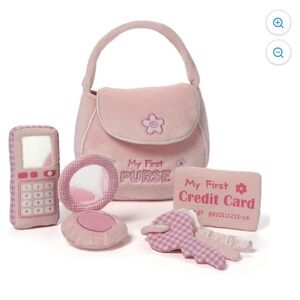 Pink Plush My First Purse Set